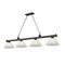 Z-Lite Cordon 4 Light Billiard, Bronze & White Linen 2306-4BRZ-AWL14 - alternate 1